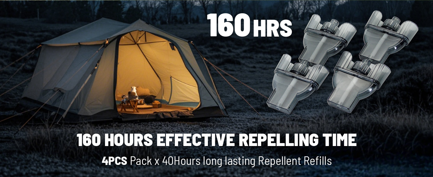 Patio Shield Mosquito Repeller Refills
