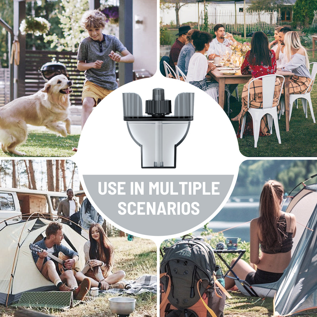 Mosquito Repellent for Home, 4 Pack Ideal for Bedroom Kitchen and Garden Use, Efficient Cartridges Compatible with Thermacell Refills