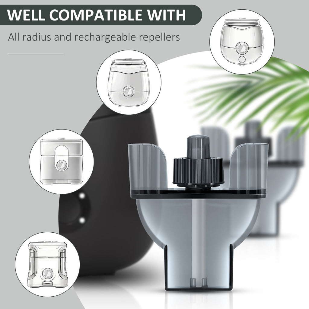 4 Pack Mosquito Repellent Refills Compatible with E-Series E55, E90, EX90,EL55 Mosquito Repeller Cartridges for 20 Ft Protection Zone Bedroom, Kitchen, Garden,Outdoor