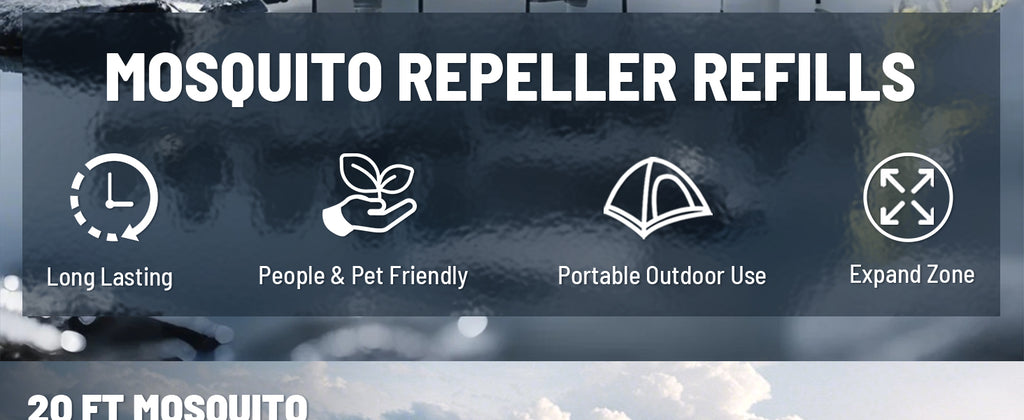 Patio Shield Mosquito Repeller Refills